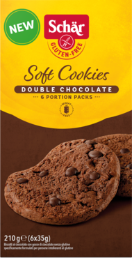 Schar Soft Cookies Double Choc