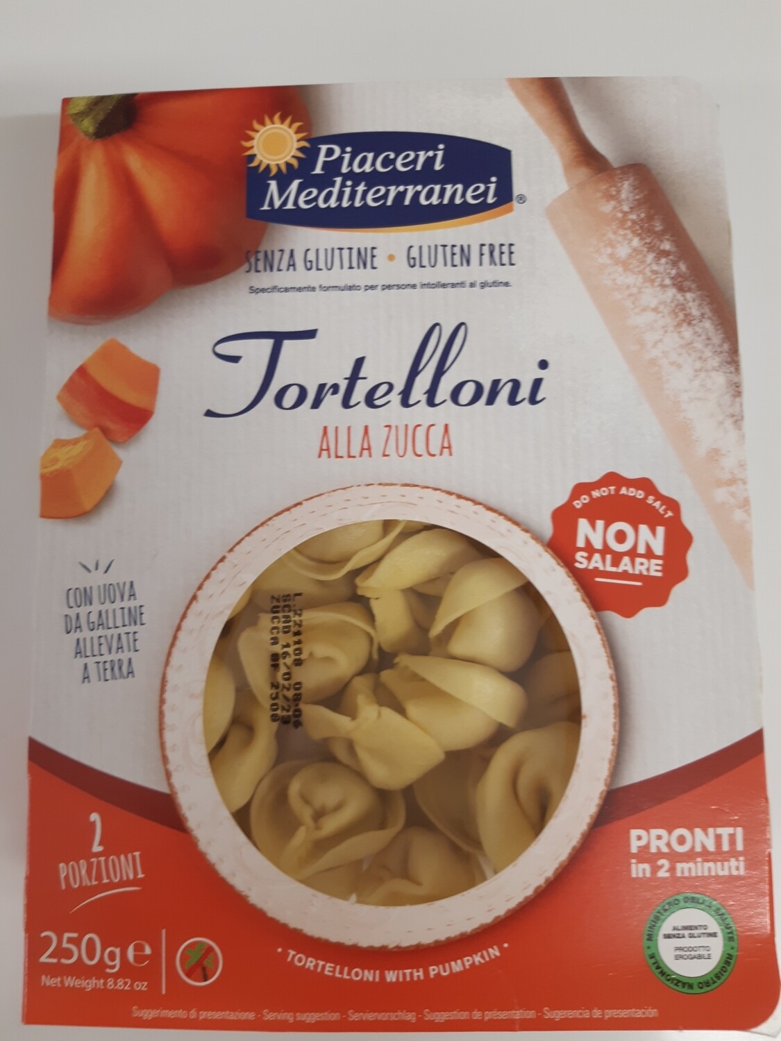 Piaceri Mediterranei Tortelloni alla Zucca