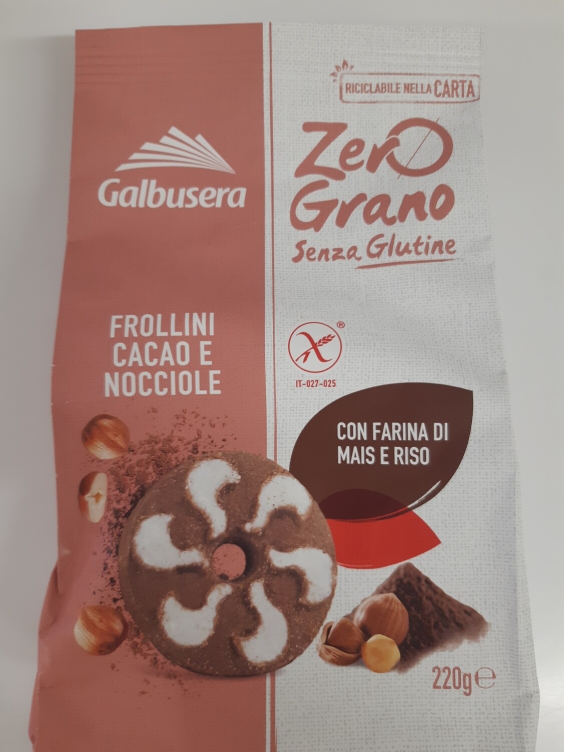 Galbusera Frollini al cacao e nocciole