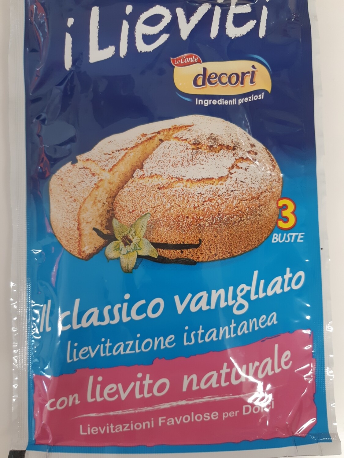 Lo conte  Lievito Vanigliato per dolci