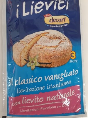 Lo conte  Lievito Vanigliato per dolci