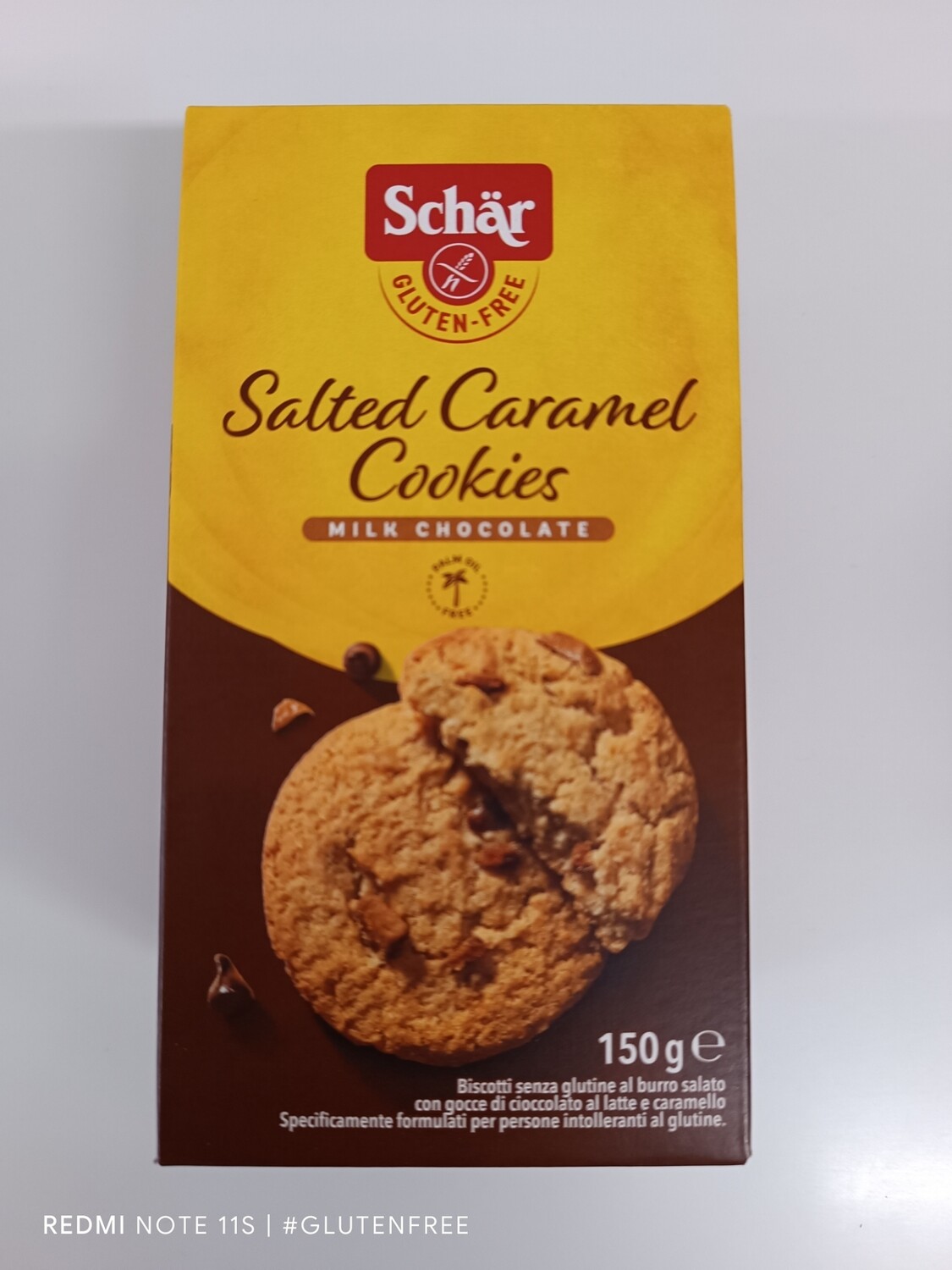 Schar Salted caramel cookies