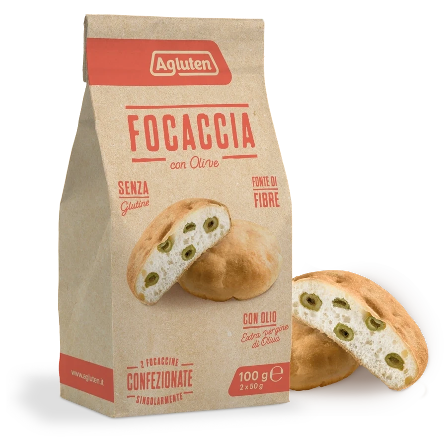 Agluten Focaccina con Olive