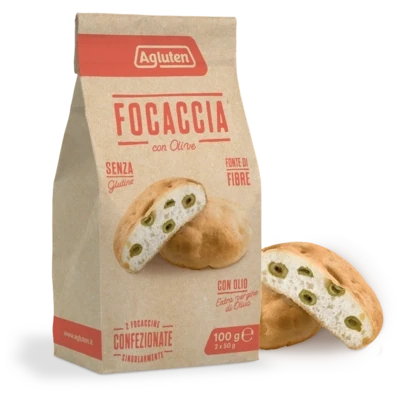 Agluten Focaccina con Olive