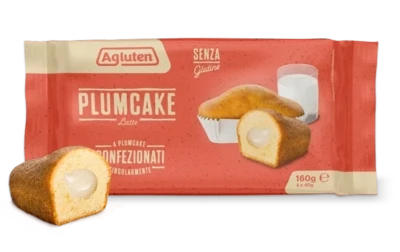 Agluten Plumcake farcito al Latte