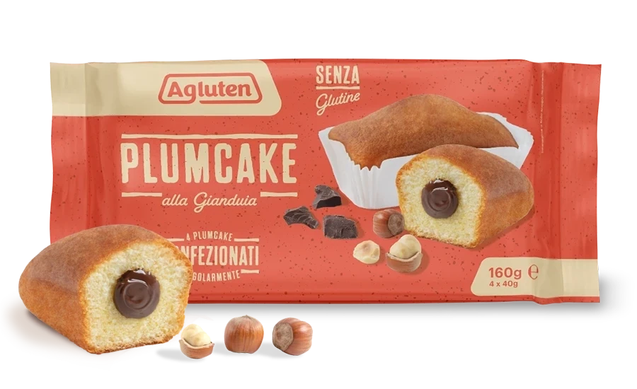 Agluten Plumcake alla Gianduia