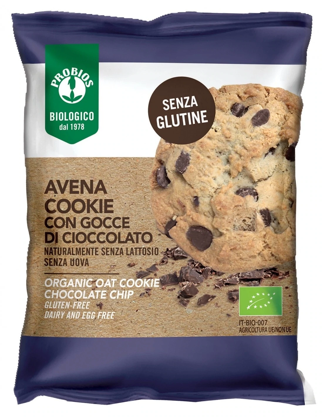 Probios Avena cookie con gocce di cioccolato