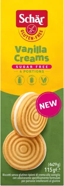 Schar Vanilla Creams Sugar Free