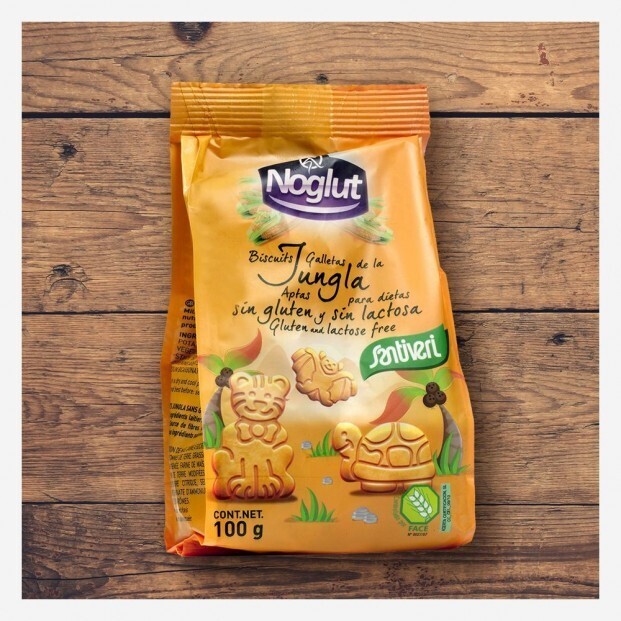 No glut Galletas jungla Cookies