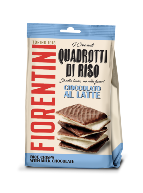 Fiorentini Quadrotti di riso con cioccolato al latte