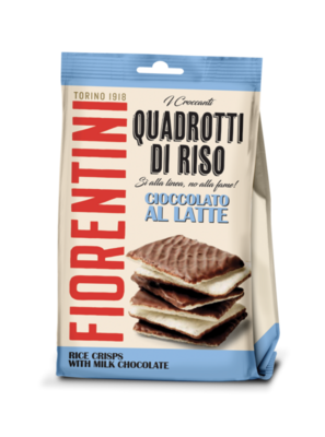 Fiorentini Quadrotti di riso con cioccolato al latte