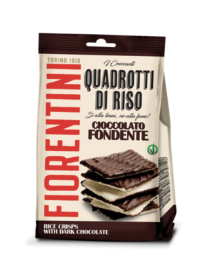 Fiorentini Quadrotti di riso con cioccolato Fondente
