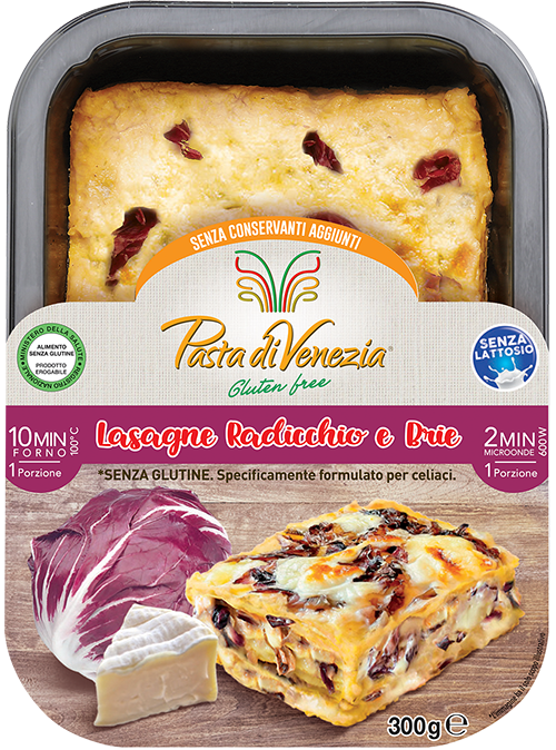 Pasta di Venezia Lasagne al Radicchio e Brie