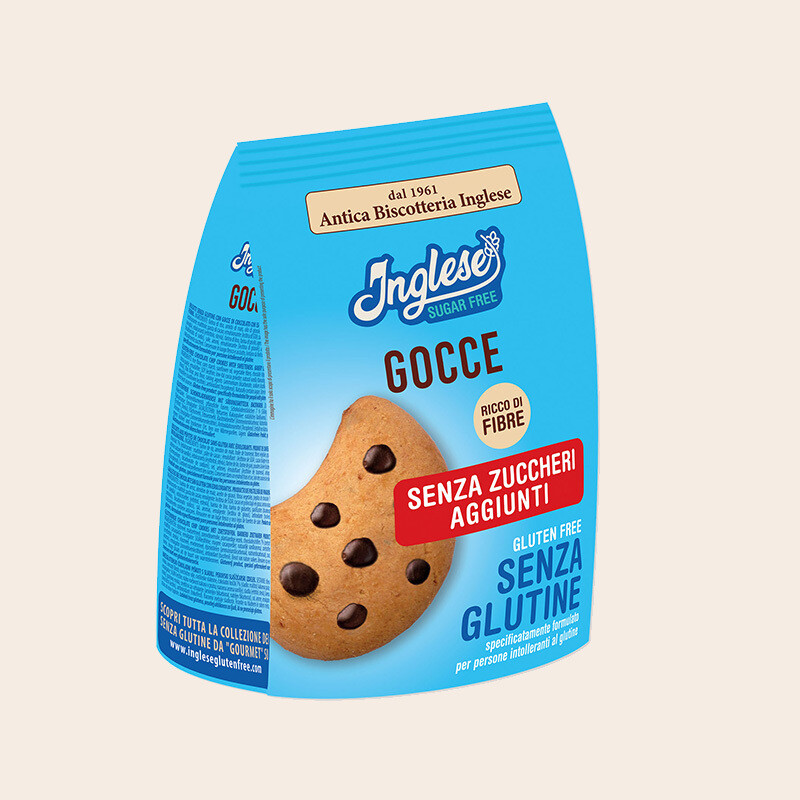 Inglese Integrali Gocce Senza Zuccheri Aggiunti