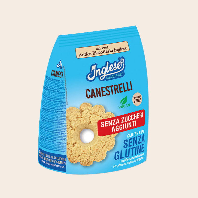 Inglese Canestrelli senza Zuccheri aggiunti