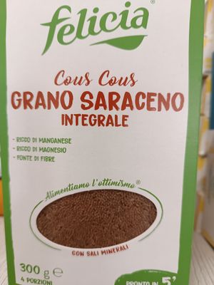 Felicia  Cous Cous Grano Saraceno