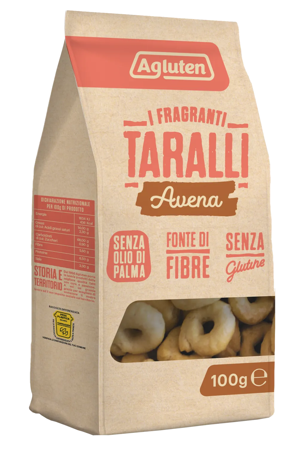 Agluten Taralli Avena