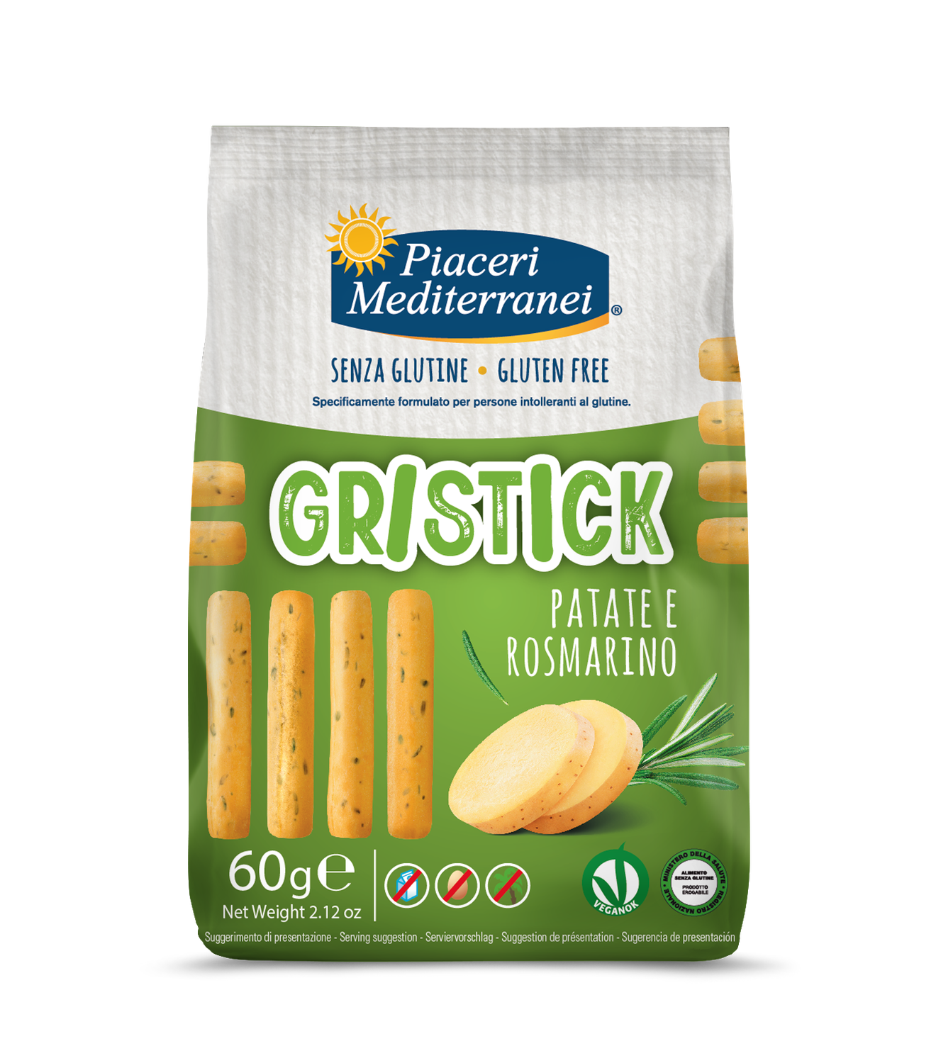 Piaceri Mediterranei Gristick Patate e Rosmarino