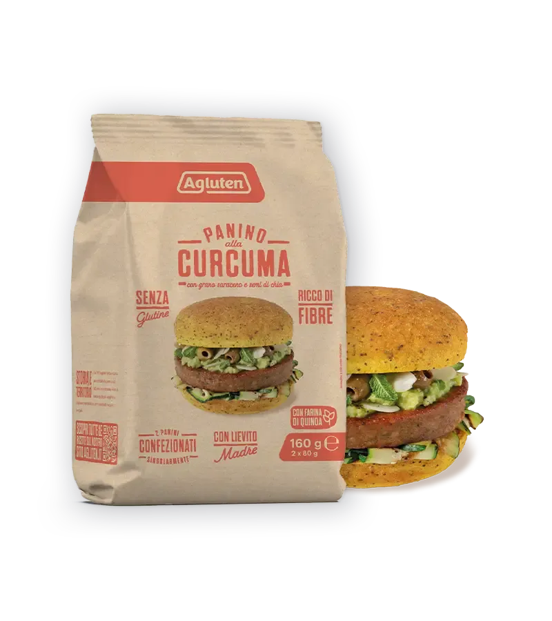 Agluten Panino con Curcuma