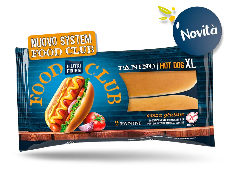 Nutrifree Panino Hot dog xl