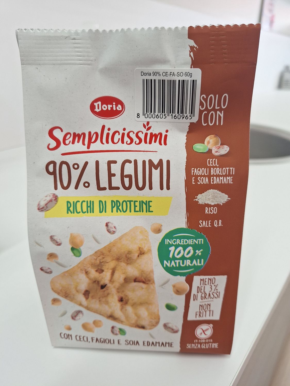 Doria Semplicissimi legumi ceci fagioli edamame
