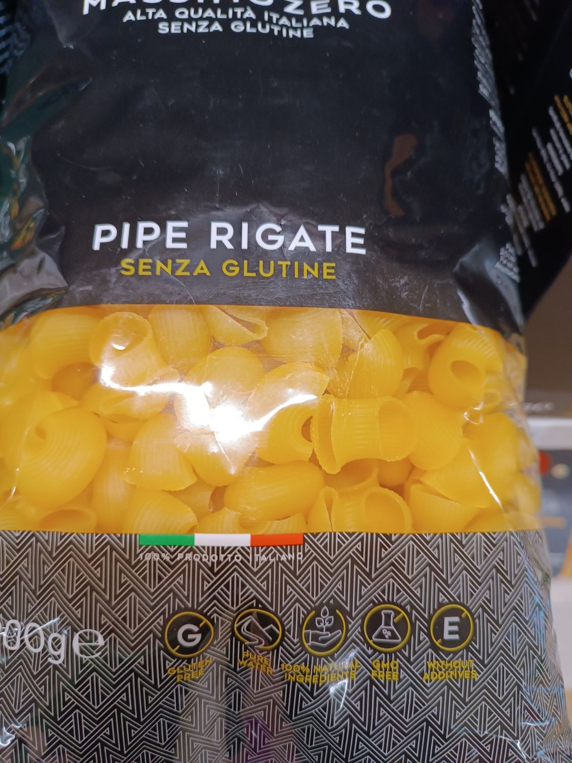 Massimo zero Pipe rigate
