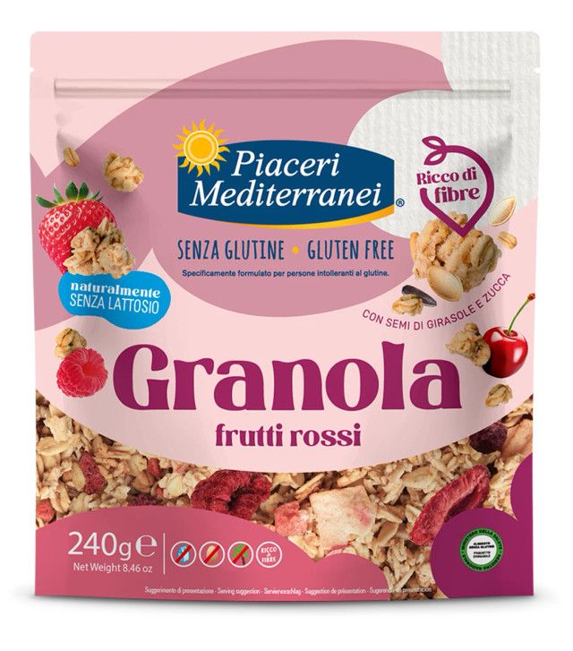 Piaceri Mediterranei Granola Frutti Rossi