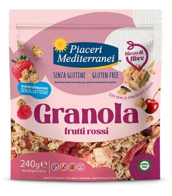 Piaceri Mediterranei Granola Frutti Rossi
