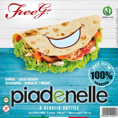 Free G Piadinelle a Sfoglia Sottile