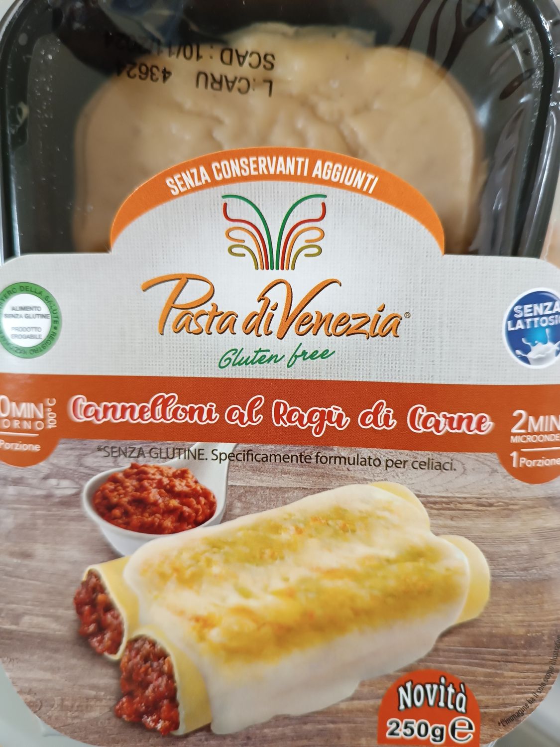 Pasta di Venezia Cannelloni al Ragù