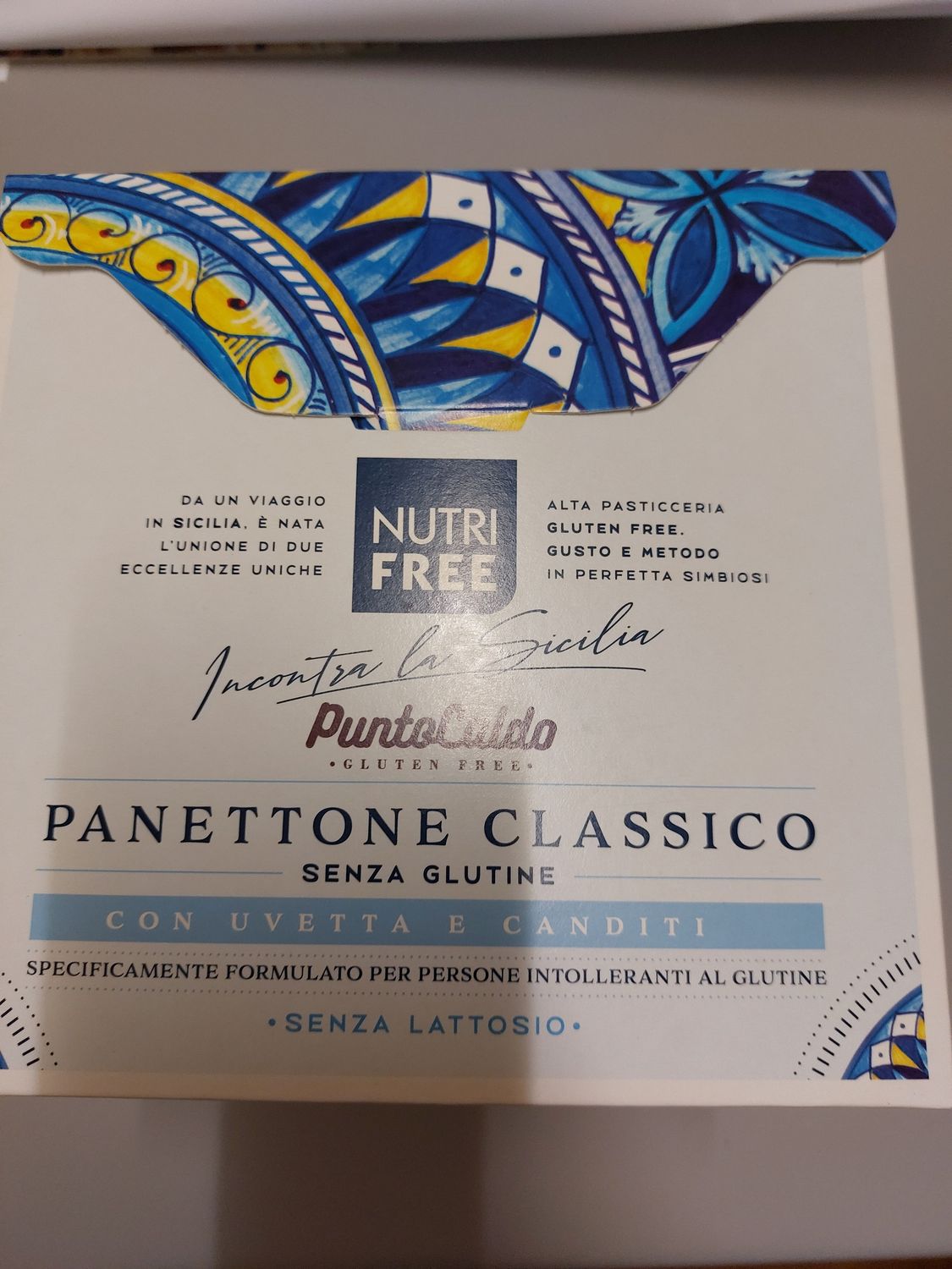 Nutrifree Panettone con uvetta e canditi