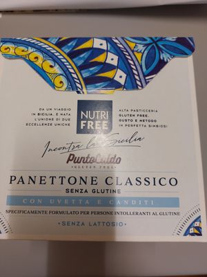 Nutrifree Panettone con uvetta e canditi