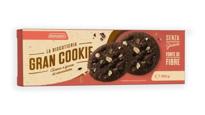 Agluten Gran Cookie farina avena gocce di cioccolato