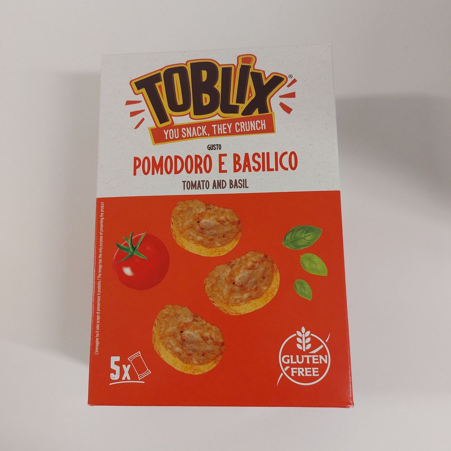 Moramarco Toblix pomodoro e basilico