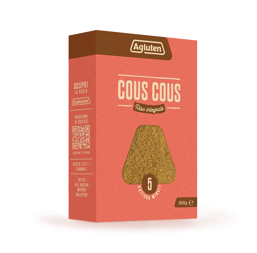 Agluten Cous Cous Riso Integrale