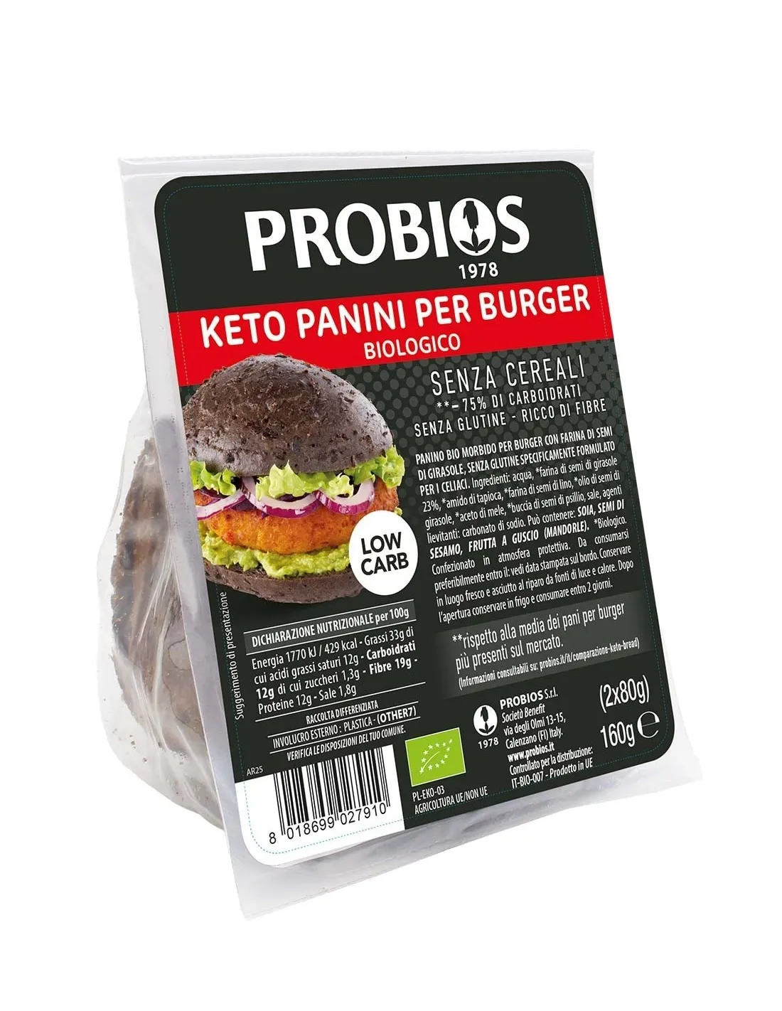 Probios Keto Burger