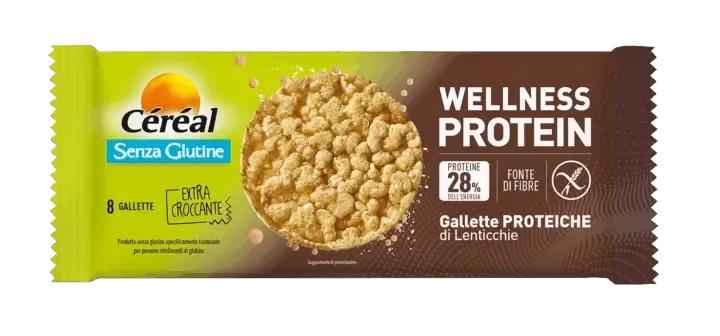 Céréal Gallette Wellness Protein lenticchie