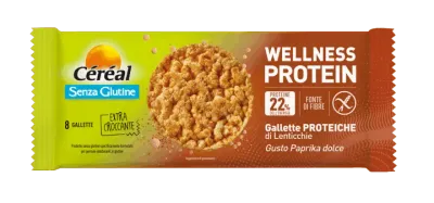 Céréal Gallette Wellness Protein lenticchie Paprika
