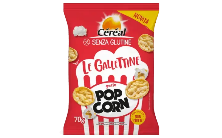 Céréal Le Gallettine pop Corn