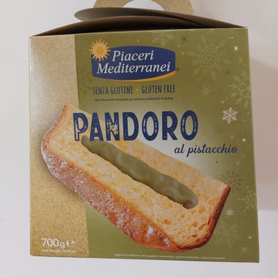 Piaceri Mediterranei Pandoro con crema al Pistacchio 