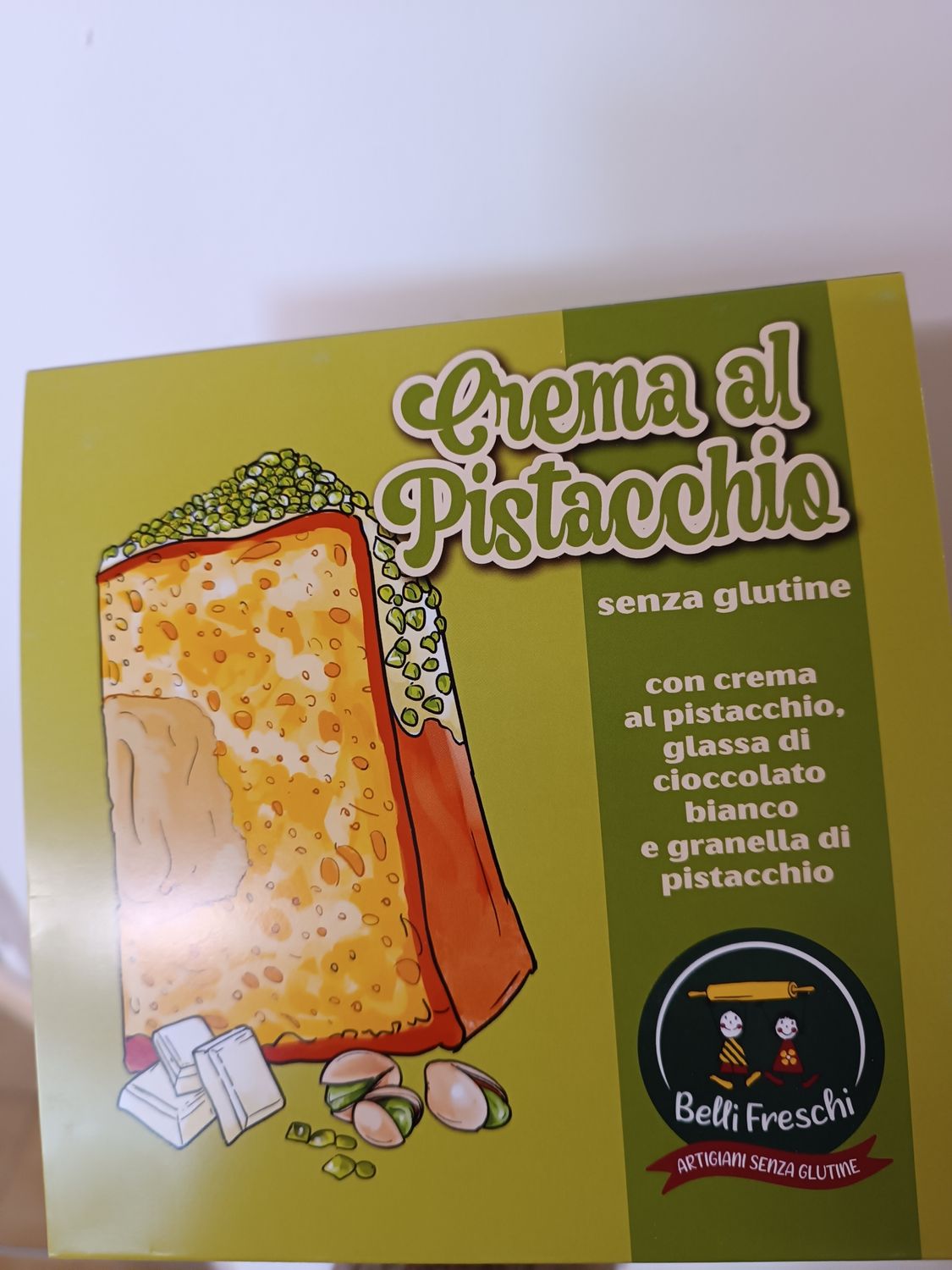 Belli Freschi Pandoro Pistacchio 