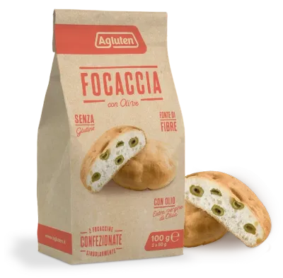 Agluten Focaccina con Olive