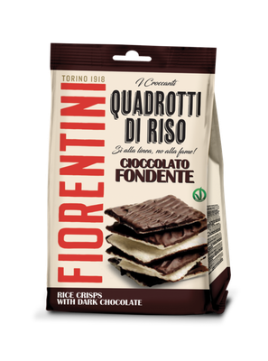 Fiorentini Quadrotti di riso con cioccolato Fondente