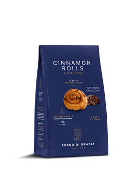 Il Forno di Grazia Chinnamon rools gocce di cioccolato