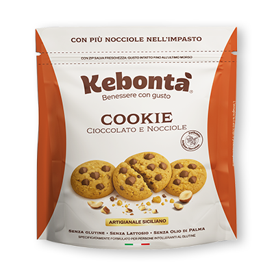 Kebontà Cookies cioccolato e nocciole