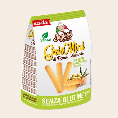 Inglese  Grissini Mini all'olio di oliva