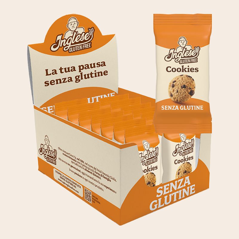 Inglese  Cookies Senza Glutine monoporzione