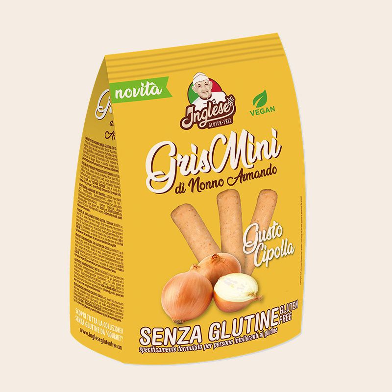 Inglese  Grissini Mini alla cipolla