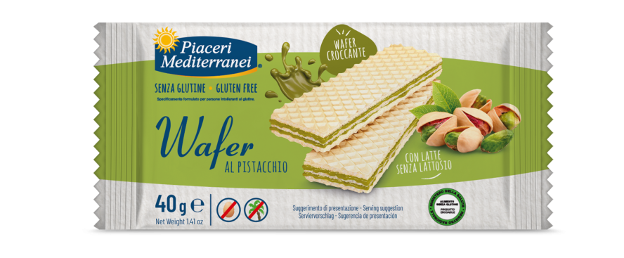Piaceri Mediterranei Wafer Pistacchio