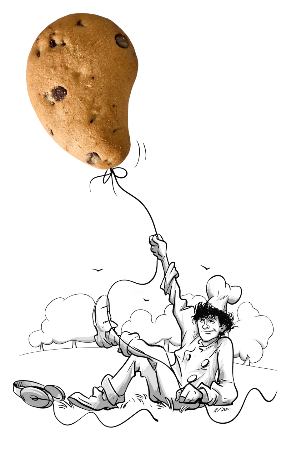 Free Chef Palloncini con gocce di cioccolato